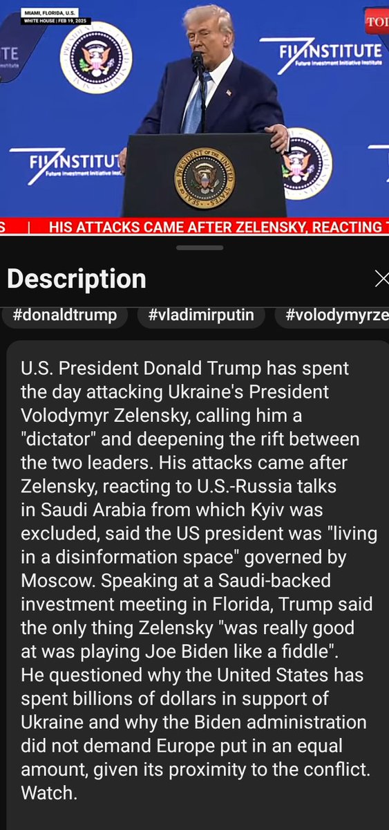 Trump continues to make a case against Biden thru blames on Zelensky. If what Trump is saying is true, then the ICC needs to start some investigations on both Biden and Zelensky!