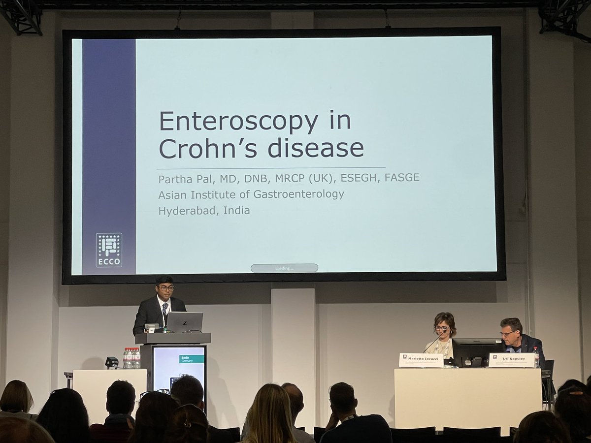 ibd_pal's tweet image. Fantastic start to #ECCO2025 @Berlin! Delivered a talk on deep enteroscopy at the 6th @ECCO Imaging &amp;amp; Endoscopy Workshop in collaboration with @ESGAR &amp;amp; @BowelUltrasound. Excited to begin my journey with 🌍 #ColCom @BowelUltrasound!