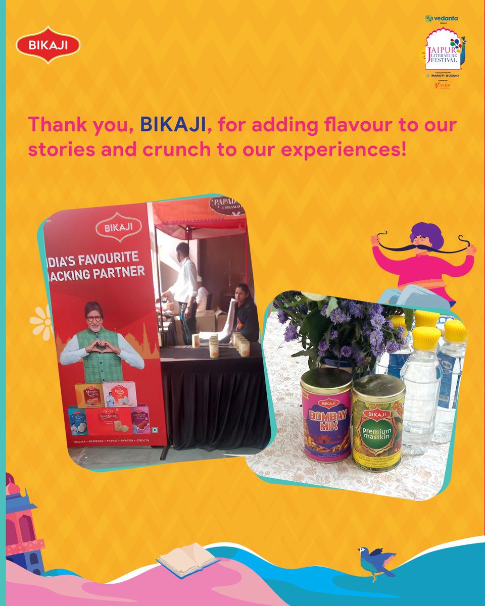 "No Indian snack platter is complete without the crunch of sev or the bite of spiced chana – tiny delights that carry the weight of centuries of culinary tradition." - from 'India: The Cookbook' by Pushpesh Pant.

A heartfelt thank you to Bikaji, our Official Snacking Partner at