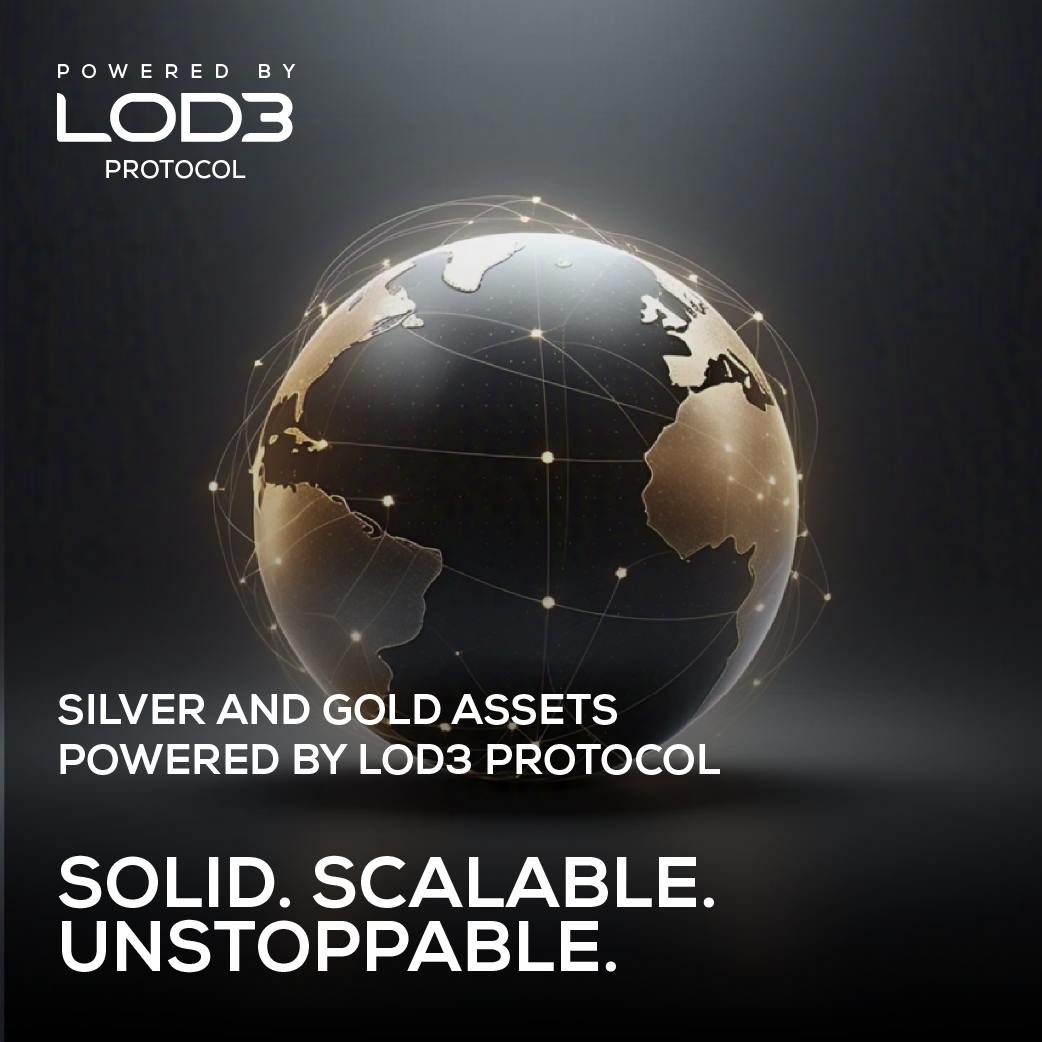 LOD3 (@lode_one) on Twitter photo Silver and Gold-backed digital assets: solid, scalable, unstoppable.
Built on the LOD3 Protocol, available worldwide. The future is now.
🔗 Get in at LODEWallet.com
#PreciousMetals #DeFi #AGX #AUX #Metals #LOD3 Silver and Gold-backed digital assets: solid, scalable, unstoppable.
Built on the LOD3 Protocol, available worldwide. The future is now.
🔗 Get in at LODEWallet.com
#PreciousMetals #DeFi #AGX #AUX #Metals #LOD3