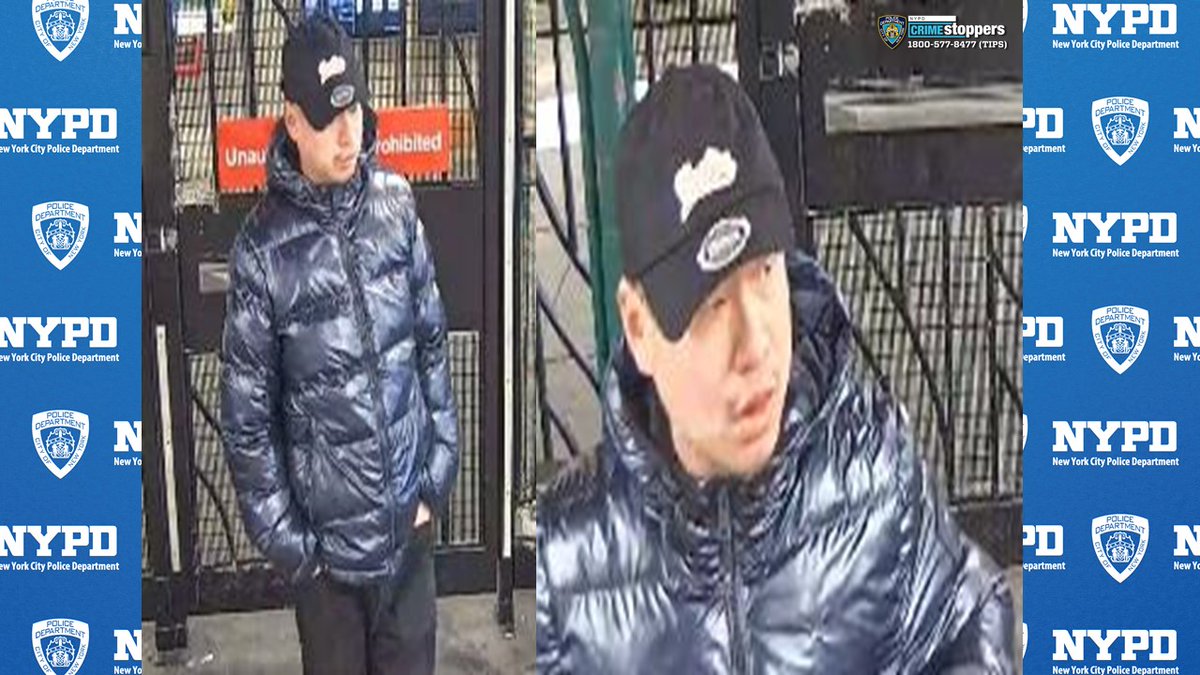 NYPDTips's tweet photo. WANTED-FORCIBLE TOUCHING: On 2/17/2025
@NYPD66PCT a 29-year-old female victim was approached by an unidentified male in the mezzanine of Ditmas Ave train station the male touched the victim's breast &amp; crotch area ANY INFORMATION CALL 1-800-577-TIPS anonymously Reward up to $3,500 https://t.co/Mal80wAQLL