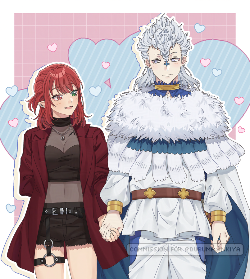 commission for <a href="/dubumajinkiya/">🧁🧁</a> ❤️💙