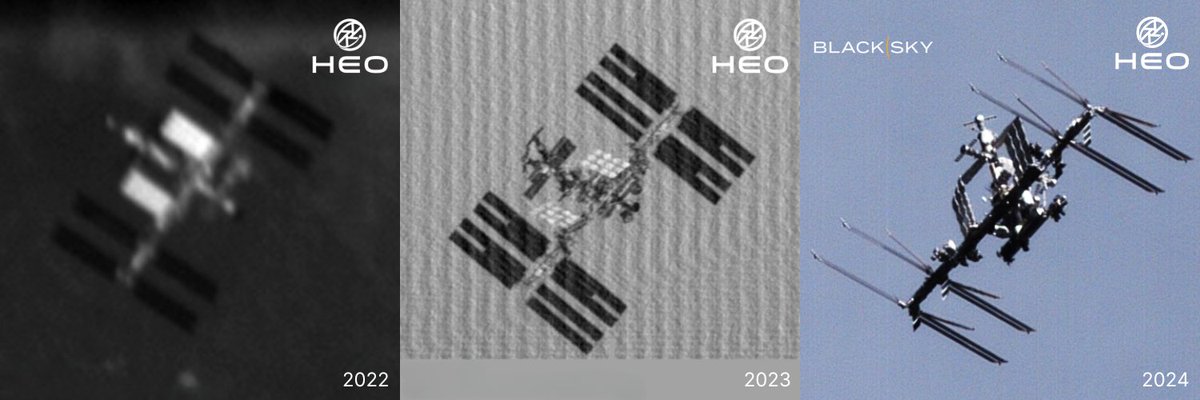 Same space station – 3 separate years.

We're continuously improving NEI resolution:

💻 Software – Refining sensor operations for sharper imagery.
📷 Sensors – Launching our own + integrating partner sensors.

Higher resolution = better data for smarter space operations.