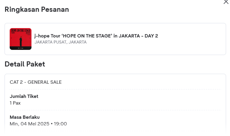 jastipwtswtb's tweet photo. WTS J-Hope Jakarta

Day 2 - Cat 2 - 1 tix https://t.co/jYRyAHsiIy