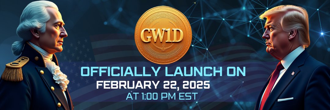 🔥 2 DAYS LEFT! Don’t Miss GW1D – The Future of AI + History on Solana 🔥

🚀 George Washington 1 Dollar is launching soon! A 100% fair launch with only 2% dev allocation, backed by AI and history.

🌐 Web: georgewashington1dollar.com
📢 Twitter: x.com/GW1Dollar