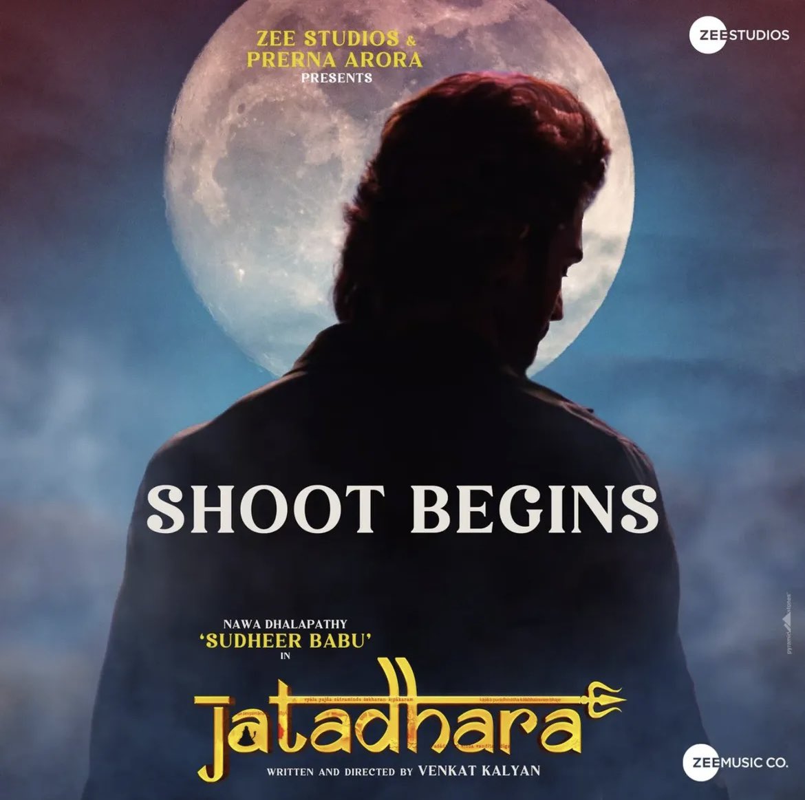 Lights, Camera, Action!

'Jatadhara' Shoot Begins in Hyderabad🔱

#JATADHARA ‘a treasure to find a curse to fight’