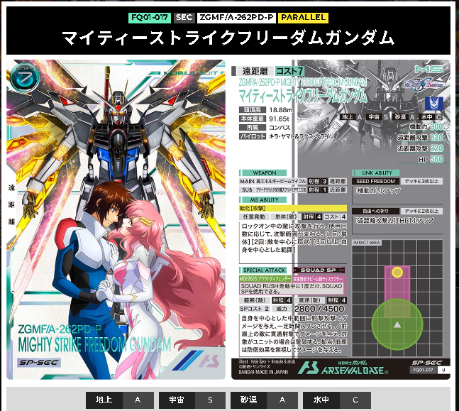 アーセナルベース ライジングフリーダムSEC　キラ・ヤマト アーセナルベース ライジングフリーダムガンダム＆キラ・ヤマト