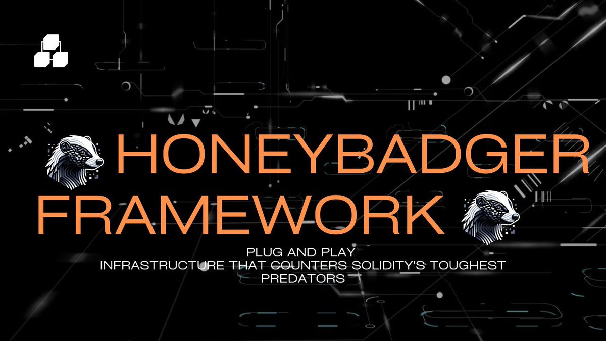 AI_MaNaGit's tweet image. Innovation in #Web3 isn’t just about hype—it’s about building better infrastructure. 
@HoneyBadgerWeb3
 is setting new standards for Solidity development. Ready to level up? #EthereumDev