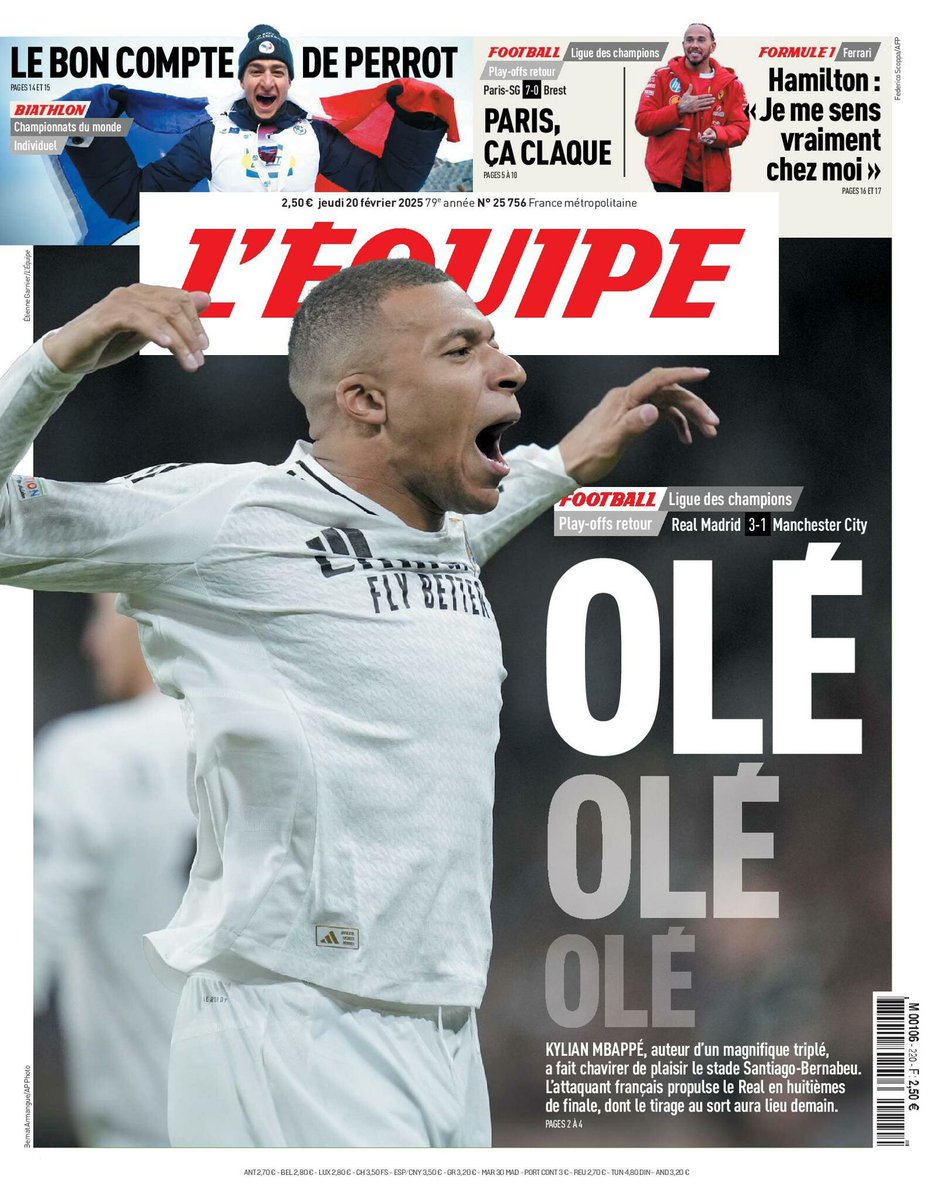 L'Équipe tweet media