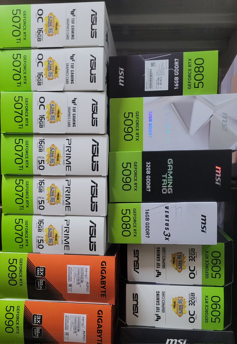 昨天看到有人5090一張賣19萬
那cherry 這樣是不是發了
一張18.9萬就好🤣