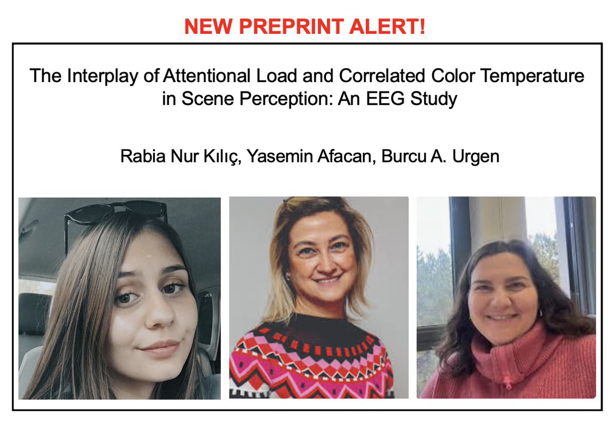 📢 We’re excited to share our new preprint on neuroarchitecture, which is a collaborative study between our lab (our grad student <a href="/rabiankilic/">Rabia Kılıç</a>) and Prof Yasemin Afacan! Here is the link to the preprint:

osf.io/preprints/psya…