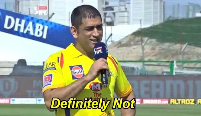ItzThanesh's tweet image. LATEST #DefinitelyNot 💥

&quot;I&apos;ve retired since 2019, so it will be quite some time. What I&apos;ve been doing in the meantime is I just want to enjoy cricket for the last, whatever few years, you know, I will be able to play&quot;

@MSDhoni #IPL #CSK #WhistlePodu