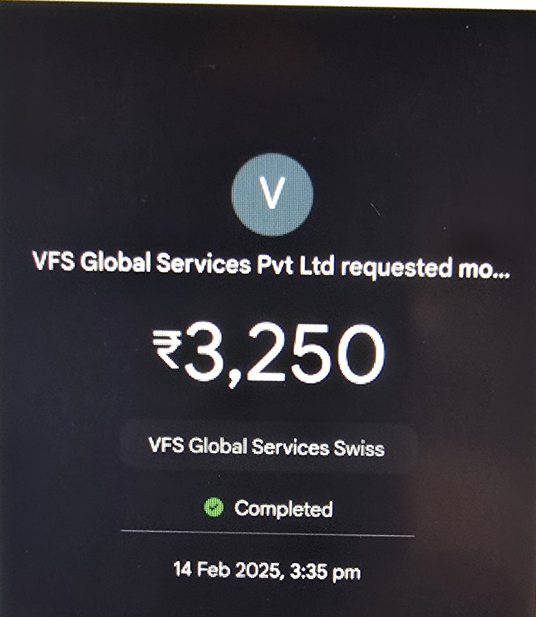 justbeingsri's tweet photo. Hi @vfsglobalcare. Your portal has taken the payment on 14th Feb but still not sent a confirmation for a Swiss visa appointment for March 3rd. Please help with this https://t.co/ASF9U4gB6Y