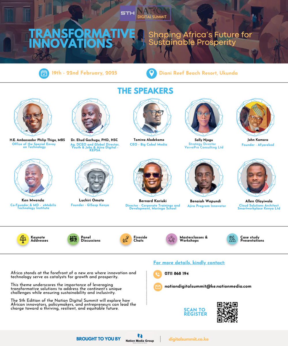 KEPSA KENYA (@kepsa_kenya) on Twitter photo Welcome to DAY 1 of the 5th Edition of the NATION DIGITAL SUMMIT. KEPSA through the Ajira Digital program will be represented in a panel session by
<a href="/ehudmg/">Ehud Gachugu</a>; Digital Transformation in African Industries, exploring how digital transformation is reshaping industries across Africa Welcome to DAY 1 of the 5th Edition of the NATION DIGITAL SUMMIT. KEPSA through the Ajira Digital program will be represented in a panel session by
<a href="/ehudmg/">Ehud Gachugu</a>; Digital Transformation in African Industries, exploring how digital transformation is reshaping industries across Africa