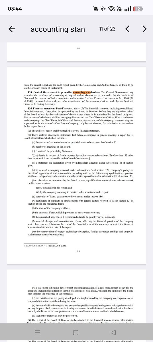 CSNikhilHJoshi's tweet image. #CMACSfortaxaudit
#taxaudits

Formulation of Accounting Standards: 

In comparison with the Companies Act, 1956 and 2013. 

The CS, CMA and various experts were involved under the Companies Act, 1956. Later everyone was removed completely. This is Monopoly.