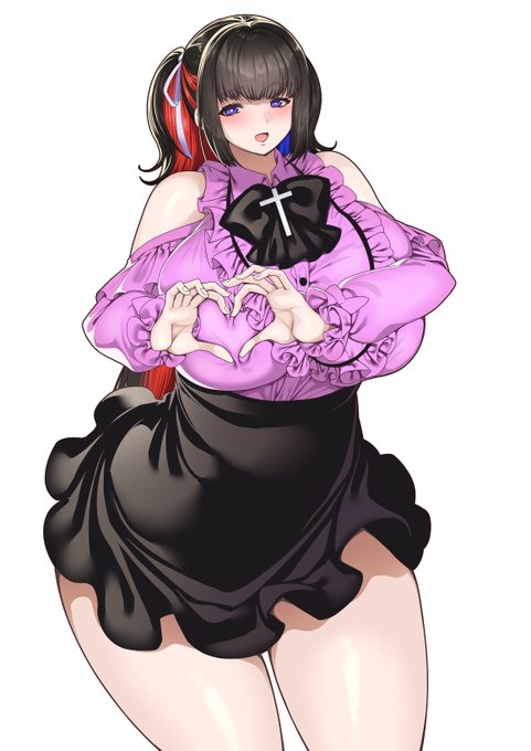 史織のインナーカラー、設定がちゃんと固定されてなくてたびたび赤と青の位置を間違えて塗ってるんですけど
まあ髪の毛だし本人の気分でたまに左右反対に染め直してることにすれば矛盾とまではいかないからいいかな…🥺 