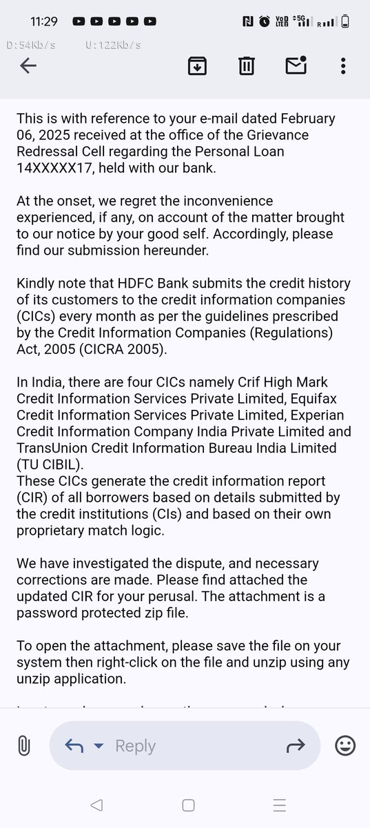 hardikbarot90's tweet photo. @HDFCBank_Cares The email you are referring is generic and dose not resolve the issue. https://t.co/ghe6GWENfl