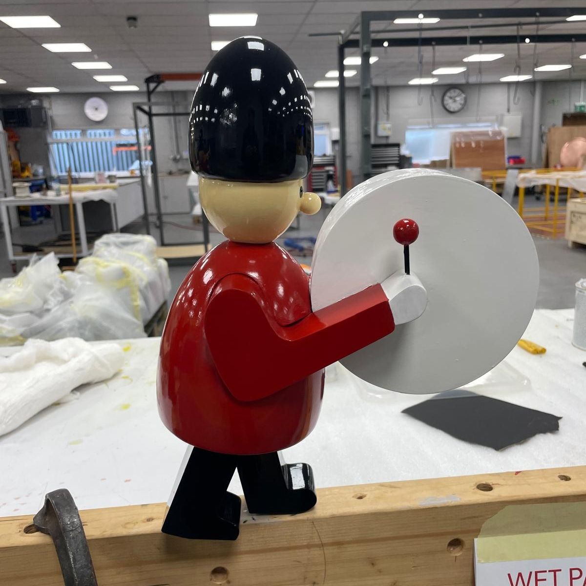 For decades the Bruce Millers Clock has hung above the shop on Union Street, Aberdeen. Now as plans develop to breathe new life into the former music store we're thrilled to share that the clock and Millers figures are in our Works and in the process of being fully restored.⁠
⁠