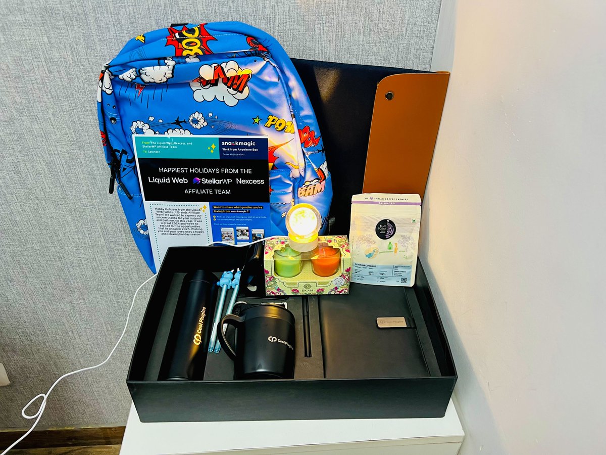 cool_plugins's tweet image. A heartfelt THANK YOU✨ to the @LiquidWeb, @nexcess, and @stellarwp Affiliate Team for this thoughtful gift! We truly value the strong partnership we’ve built together in 2024 and wish the same for upcoming years. #TheEventsCalendarCollabration