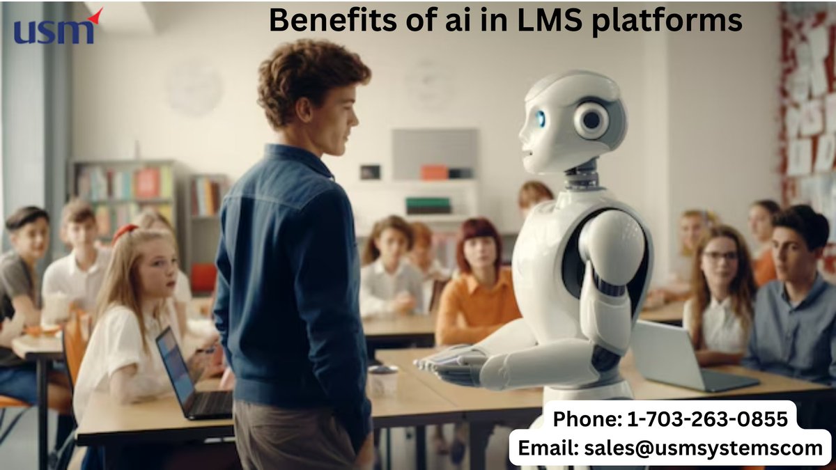 rrathnakar707's tweet image. Benefits of ai in LMS platforms
Read more @ bit.ly/3Xe0NA4
#learningmanagementsystem #lmssoftwaredevelopment #artificialintelligence #Benefits #mobileappdevelopment #iosappdevelopment #androidappdevelopment #machinelearning #education #services #business #technology