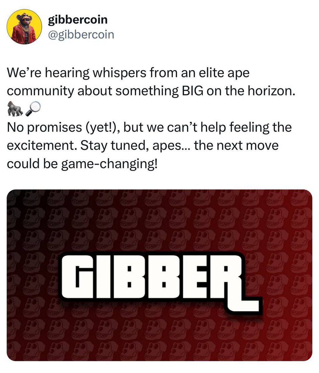 Cryptoscipher's tweet photo. There are rumors circulating about funders, TOP APE NFT holder being among them @gibbercoin

Ds4tRwgneY4Yj2gWtEsSNwhS2dsM411Apvf1geL5pump

https://t.co/QoTBGAPxPP

web: https://t.co/T8axuz5zQD 

Join Telegram here: https://t.co/iRpuddVoQL 

BUY HERE: https://t.co/rIgdV7Syyk 

CONTRACT: Ds4tRwgneY4Yj2gWtEsSNwhS2dsM411Apvf1geL5pump

#CryptoNews  #Altcoins  #CRYPTO