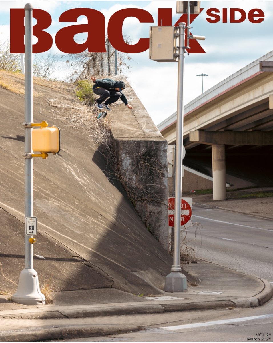 Backside Skate Mag out of Australia recently put out two issues on the Texas scene. Was stoked to find out they put me on the cover for their vol. 29 issue!