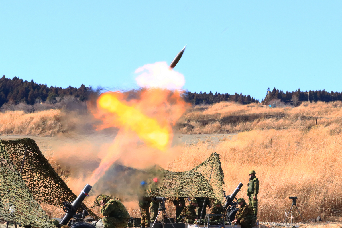 第5次連隊野営】その② ＼ 120mm迫撃砲射撃 ／ 重迫撃砲中隊は