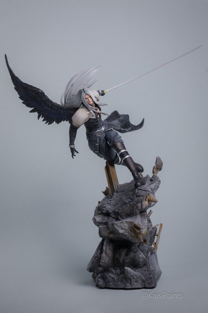 KaisiPaints's tweet photo. Sephirothe by @NomnomFigures
#miniature #miniaturepainting #figure #figurecollection #figurepainting #figurepaintings #paintingminiatures #miniaturecollection #garagekit #figurine #figurinepainting #oneofsix #animestatues #animefigure #garage_kit #stl #3DPrinting https://t.co/R2ZiUT46uQ