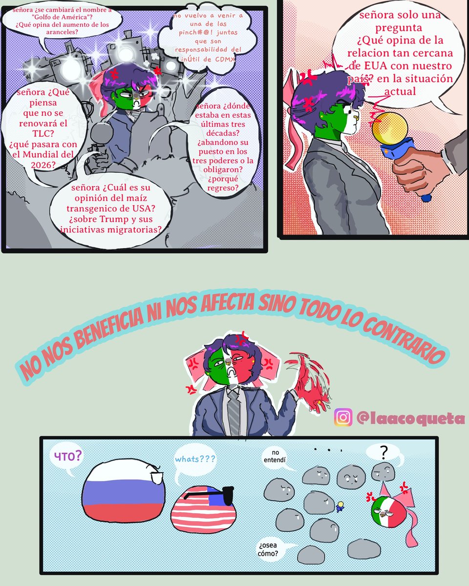 Dtiys recalentado... parte 4
#Trump #golfodeamerica
#CountryHumans #countryhumansrussia #countryhumansusa #countryhumansmexico