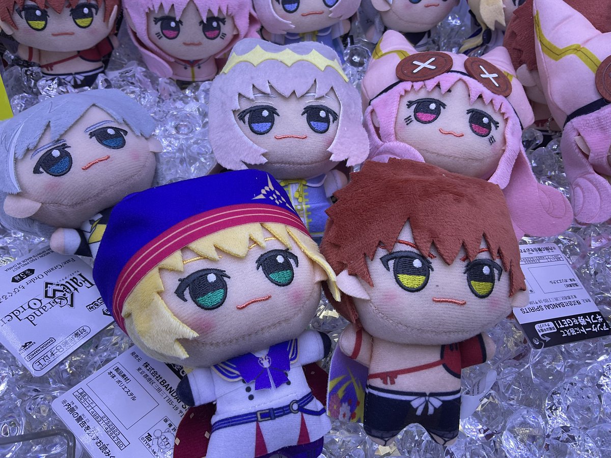 Fate/Grand Order』から かわいくデフォルメされた ちびぐるみが 
