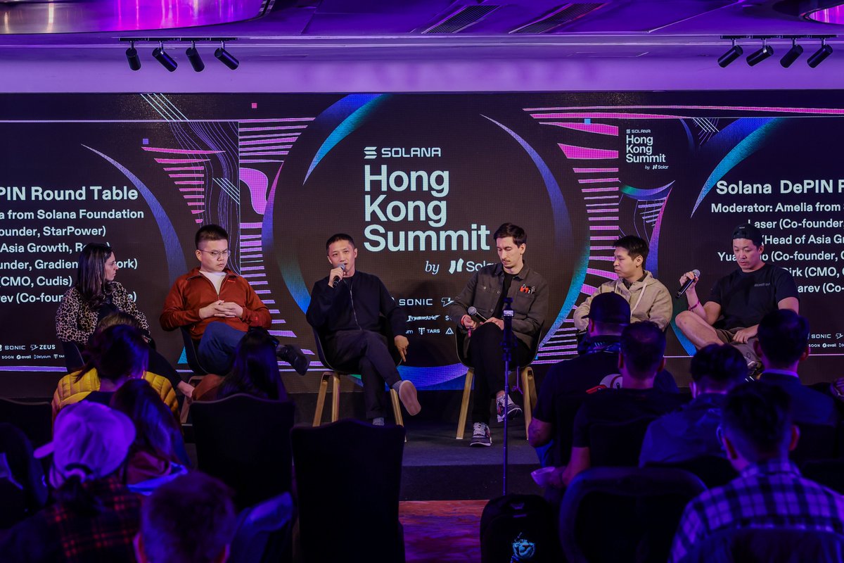 Our co-founder Yuan joined a panel at Solana HK Summit during  #ConsensusHK. 

Takeaways:
-AI is becoming personal.
-Gradient is driving compute sovereignty by powering local AI.
-DePIN can out-scale traditional infra with the right incentives.
- <a href="/solana/">Solana</a> has the best mix for