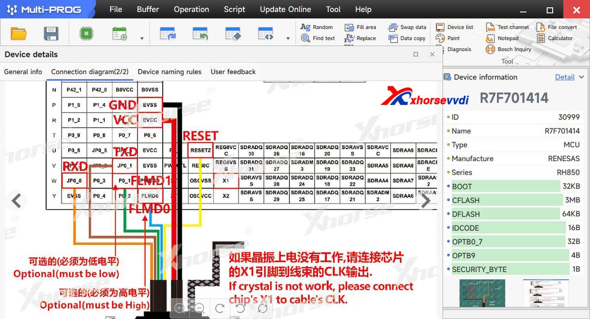 Xhorsevvdi's tweet image. #xhorse Multi Prog V52 Database Update 🔔🔔🔔
🔗 dl.xhorse.com/product/multiP…
*Download software and update database online
🛒 xhorsevvdi.com/wholesale/vvdi…
#multiprog #multiprogupdate #multiprogsoftware