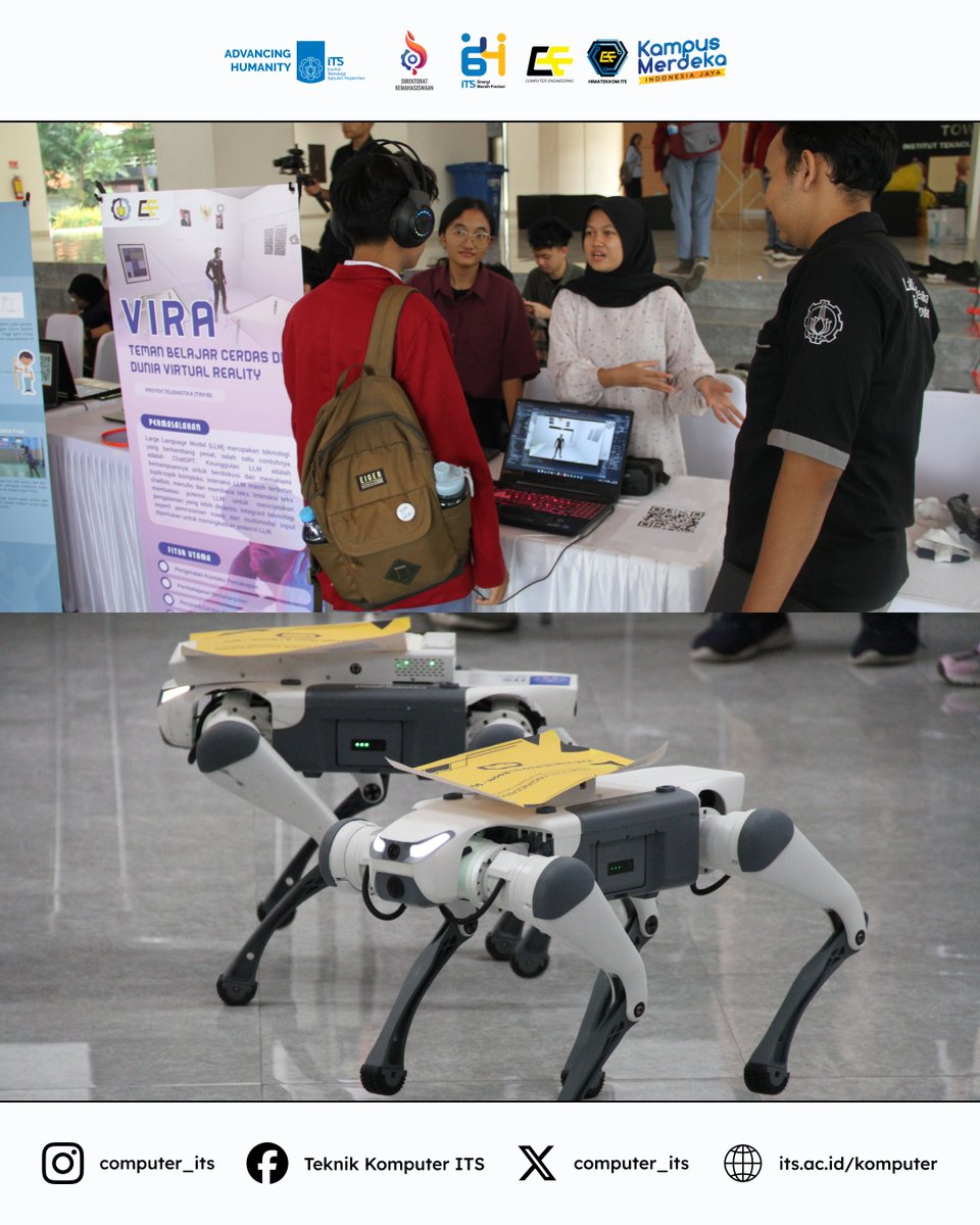 Departemen Teknik Komputer Institut Teknologi Sepuluh Nopember (ITS) kembali menghadirkan ruang kreativitas dan inovasi bagi mahasiswanya melalui Computer &amp; Electrical Engineering Expo 2025.