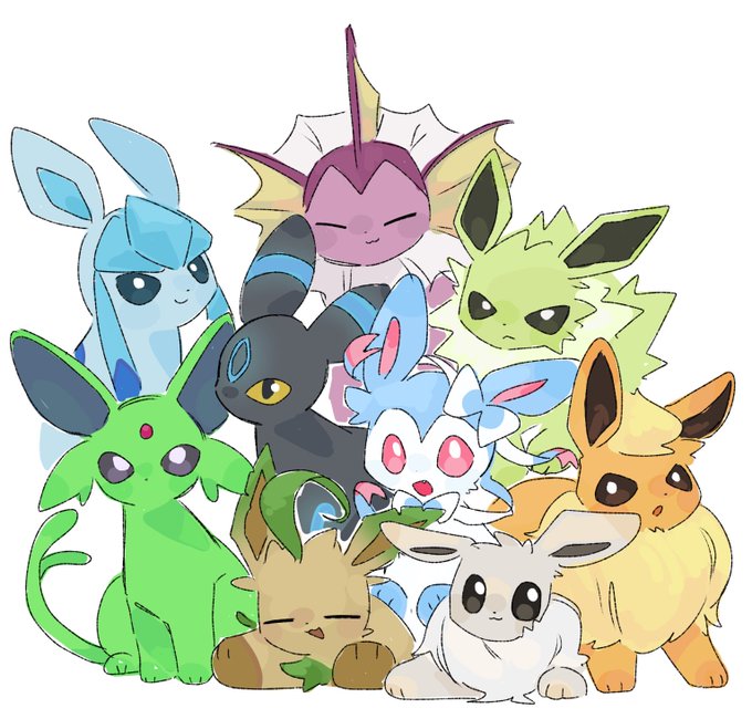 エーフィ ,グレイシア ,リーフィア ,ニンフィア ,ブラッキー