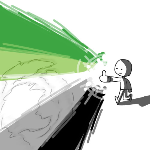 the_boxfort's tweet image. Happy aromantic awareness week