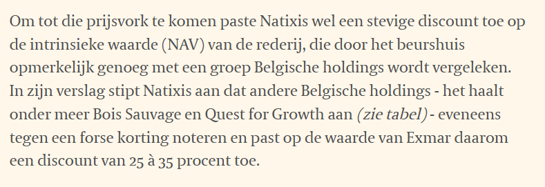 TSimonts's tweet photo. Creatief waarderen, #Natixis kan dat. En doet dat goed. Quest for Growth is namelijk een i-de-a-le proxy voor #Exmar. En dan verbaasd zijn dat er gemord wordt.

Uhuh 🙃 https://t.co/O3qDkVliJo