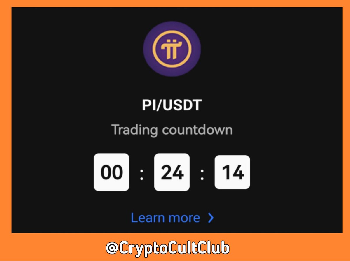 Crypto Cult (@cryptocultclub) on Twitter photo ♓ PI GIVEAWAY ALERT 🎁
$PI is listing today at 1:30 PM IST
Giving away $50 to one person who predicts the correct All Time High Of $PI On Bitget.
MAKE YOUR PREDICTION IN THE COMMENTS & WIN 💰
How to Enter 👇
1/ Follow me on X : <a href="/CryptoCultClub/">Crypto Cult</a>
2/ Join Cult discord: ♓ PI GIVEAWAY ALERT 🎁
$PI is listing today at 1:30 PM IST
Giving away $50 to one person who predicts the correct All Time High Of $PI On Bitget.
MAKE YOUR PREDICTION IN THE COMMENTS & WIN 💰
How to Enter 👇
1/ Follow me on X : <a href="/CryptoCultClub/">Crypto Cult</a>
2/ Join Cult discord: