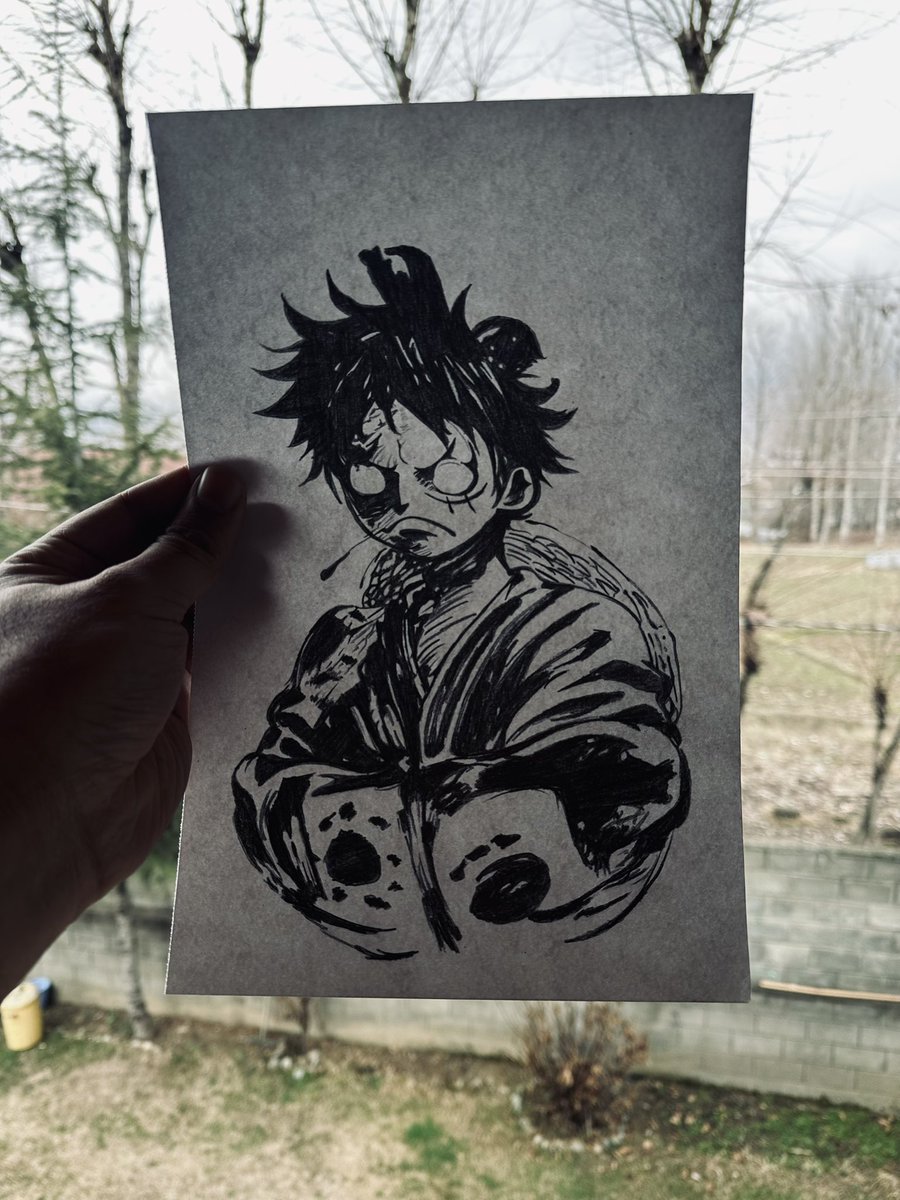 Luffytarou. 
#onepiece #wano #luffy #anime #fanart #ONEPIECE1139 #Onepiecefanart