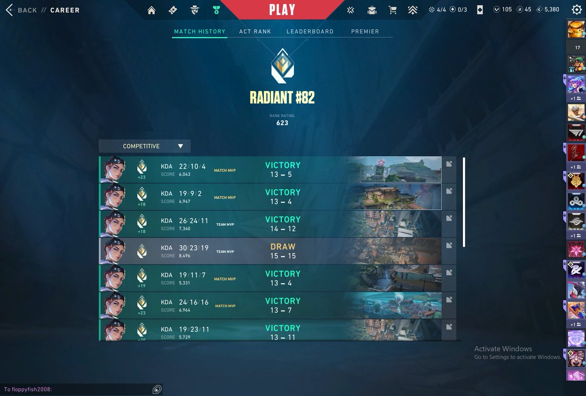 After a month, I'm finally getting out of this god forsaken slump :)