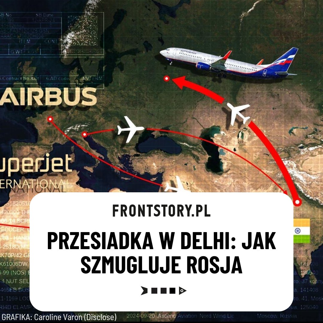 ✈️Trzy lata od ataku na Ukrainę Rosja jest w stanie utrzymać przy życiu linie lotnicze i około tysiąca, głównie zachodnich, pasażerskich samolotów. Prześledziliśmy ponad 700 ładunków wartych ponad 50 mln dolarów i odkryliśmy dlaczego. Więcej w naszym najnowszym śledztwie we