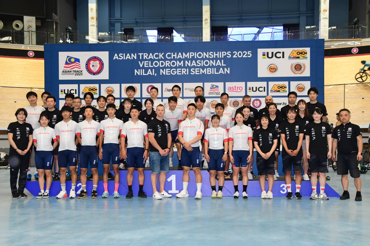 明日2月21日（金）～27日（金）の7日間にわたり、マレーシア・ニライにて2025トラックアジア選手権が開催されます！