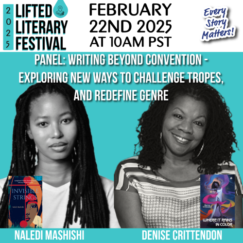 Throughout February, this festival will feature a panel for just about every writing topic imaginable. Just click the link below. #WritingCommunity #writerslift #Writing #Writerslife   
liftedunited.com/lifted-literar…,