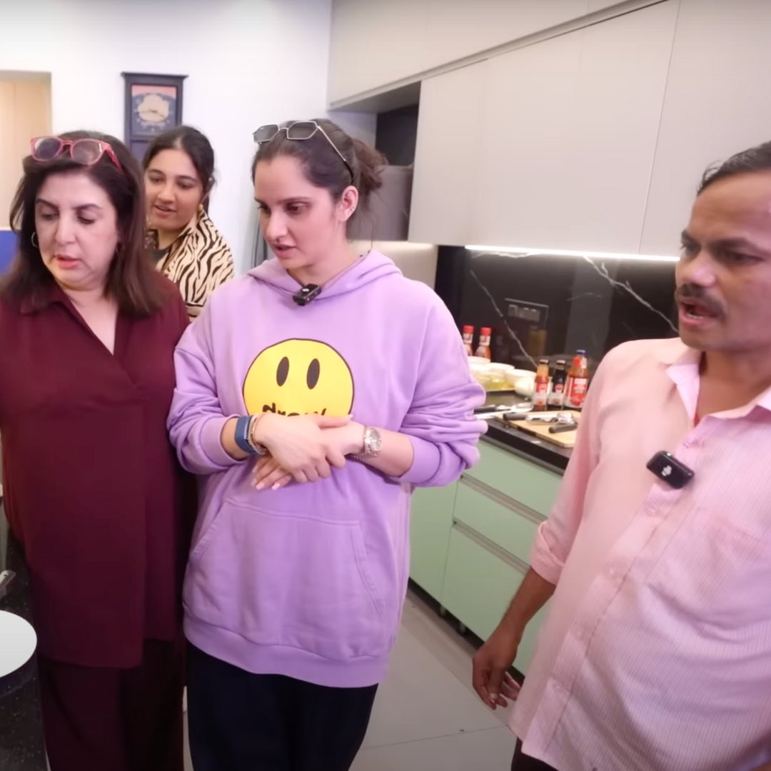 Farah Khan &amp; Sania Mirza Stirring Up Laughter in the Kitchen! 🧵
