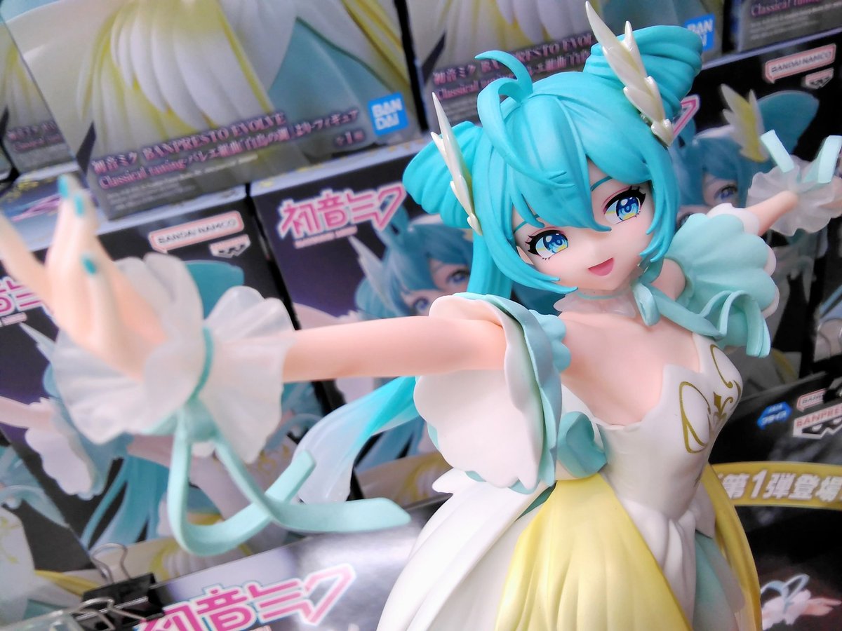 ☆本日入荷☆ 初音ミク BANPRESTO EVOLVE Classical tuning-白鳥の湖
