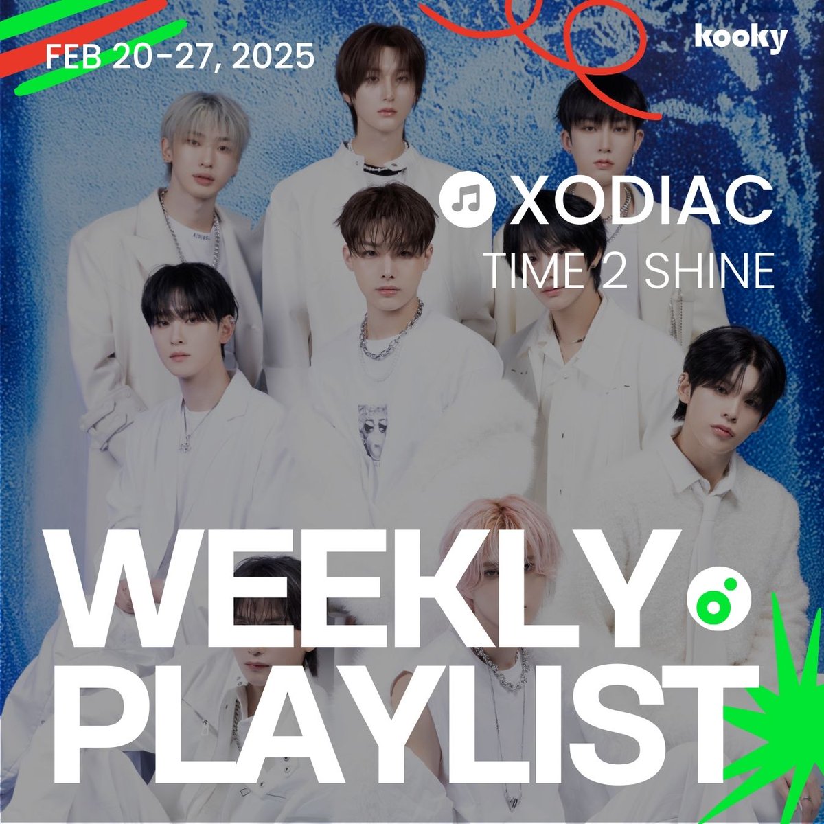 🎵 Weekly #KookyStreaming Playlist ><
🍈 Melon ver.
🔗 kookyapp.page.link/8cn8

 🥇 #소디엑  #XODIAC - 700 Streams (Loovy Bonus)
🥈#원팩트 #ONEPACT  -  300 Streams

⭐XODIAC - < TIME 2 SHINE > : 700 Streaming
⭐ ONE PACT - < Everyday X-MAS > : 300 Streaming

⬆️⬆️ Check the