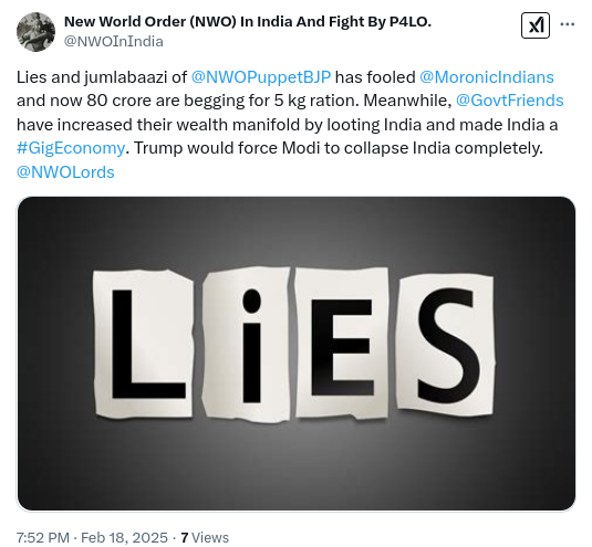 NWO Lords And Their Control Over NWO Puppets (@_nwolords) on Twitter photo Modi and his gang are <a href="/_NWOPuppets/">NWO Puppets And Blackmailed Pedos Of NWO Owners</a> of <a href="/_NWOOwners/">NWO Owners Of Sheeple Herd And Useless Eaters</a>. They have been put in India since 2014 as part of <a href="/_SelectedGovt/">Selected Govts Of The World By NWO Owners</a> by #USAID, #CIA and other #DeepState agencies of US and Israel. Now they would ruin Delhi too very soon at the orders of Trump and gang. <a href="/SovereignP4LO/">Sovereign P4LO</a> is watching. Modi and his gang are <a href="/_NWOPuppets/">NWO Puppets And Blackmailed Pedos Of NWO Owners</a> of <a href="/_NWOOwners/">NWO Owners Of Sheeple Herd And Useless Eaters</a>. They have been put in India since 2014 as part of <a href="/_SelectedGovt/">Selected Govts Of The World By NWO Owners</a> by #USAID, #CIA and other #DeepState agencies of US and Israel. Now they would ruin Delhi too very soon at the orders of Trump and gang. <a href="/SovereignP4LO/">Sovereign P4LO</a> is watching.