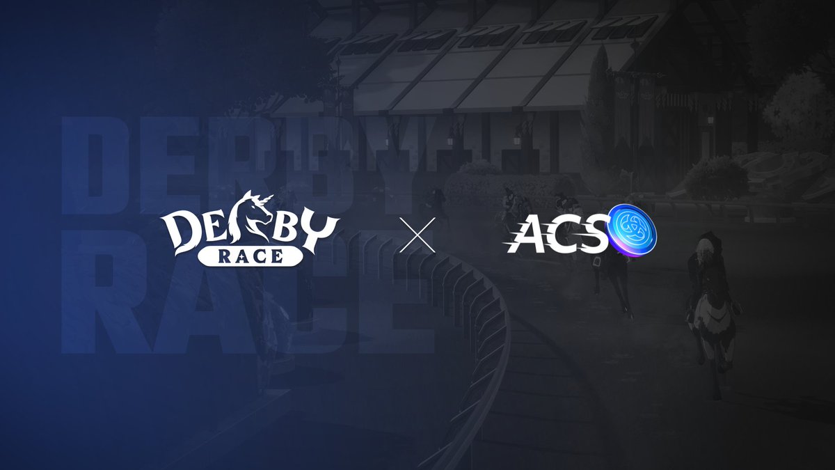Derby Race 💿 (@derbyracegame) on Twitter photo 🐎 Derby Race x Astar Contribution Score (ACS) 🌐
The <a href="/AstarNetwork/">Astar Network</a> ACS campaign is gearing up, and we are ready to ride! 🐎
🔎 What’s ACS?
Astar Contribution Score (ACS) campaign is designed to incentivize adoption and establish a sustainable economic flywheel for the $ASTR 🐎 Derby Race x Astar Contribution Score (ACS) 🌐
The <a href="/AstarNetwork/">Astar Network</a> ACS campaign is gearing up, and we are ready to ride! 🐎
🔎 What’s ACS?
Astar Contribution Score (ACS) campaign is designed to incentivize adoption and establish a sustainable economic flywheel for the $ASTR