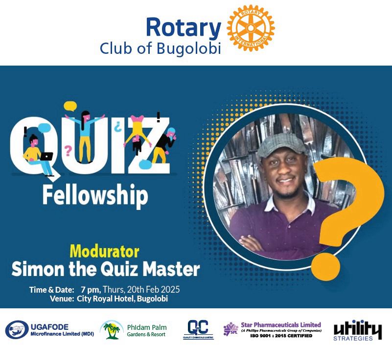 After a successful DG <a href="/dgrotaryd9213/">DG Geoffrey Martin Kitakule</a>  visit, we all deserve a reward! 🎁 We have planned a relaxing, fun fellowship this Thurs. to thank you all! Let's come in big numbers! Buddy Groups, bring your A-Game!! Pigeons want the trophy! 💃💃🥇🥇🥇
Miss if u must! #ServiceAboveSelf