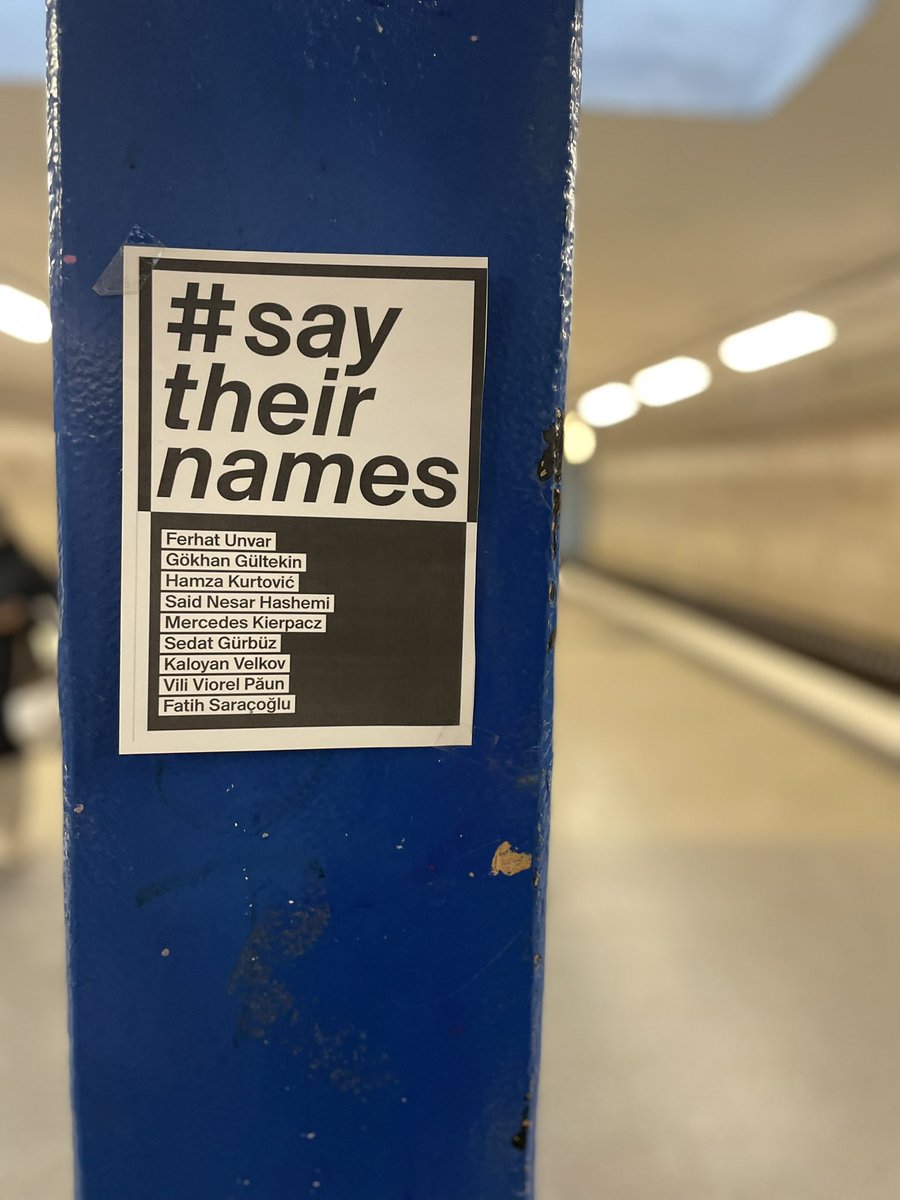 #SayTheirNames #hamburgcity
