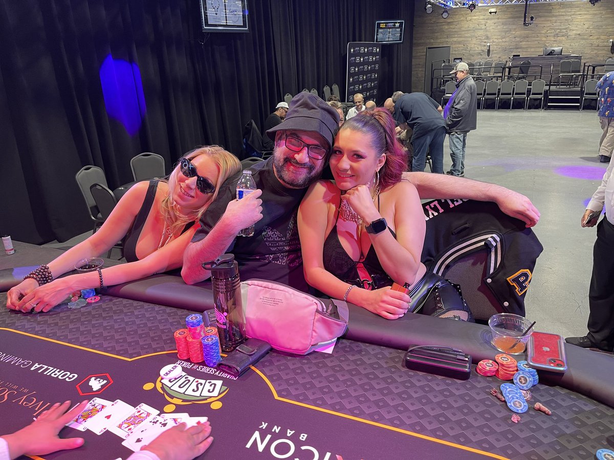 Matt Savage (@savagepoker) on Twitter photo Here’s <a href="/themouthmatusow/">Mike Matusow(code:Mouth)</a> surrounded by <a href="/thekatiemorgan/">Katie Morgan</a> and <a href="/rebellynn5/">rebel lynn</a> <a href="/TheCSOP/">CharitySeriesOfPoker</a> event @TheSpaceLV Here’s <a href="/themouthmatusow/">Mike Matusow(code:Mouth)</a> surrounded by <a href="/thekatiemorgan/">Katie Morgan</a> and <a href="/rebellynn5/">rebel lynn</a> <a href="/TheCSOP/">CharitySeriesOfPoker</a> event @TheSpaceLV